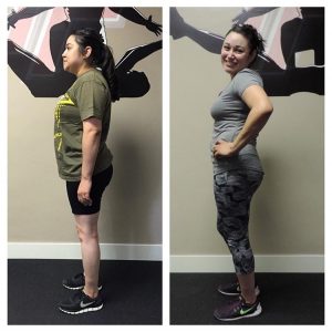 transform fitness before after photo erica