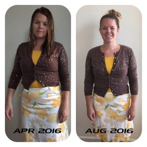 transform fitness before after photo selena